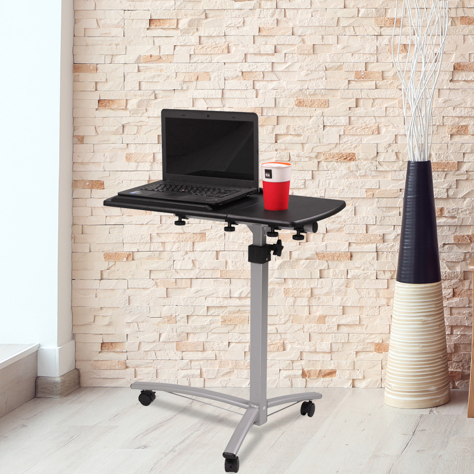 Home Use Multifunctional Lifting Computer Desk Black